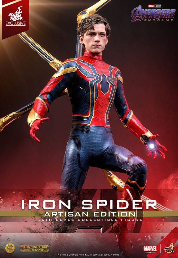 Avengers: Endgame Movie Masterpiece Action Figure 1/6 Iron Spider Artisan Edition 28 cm