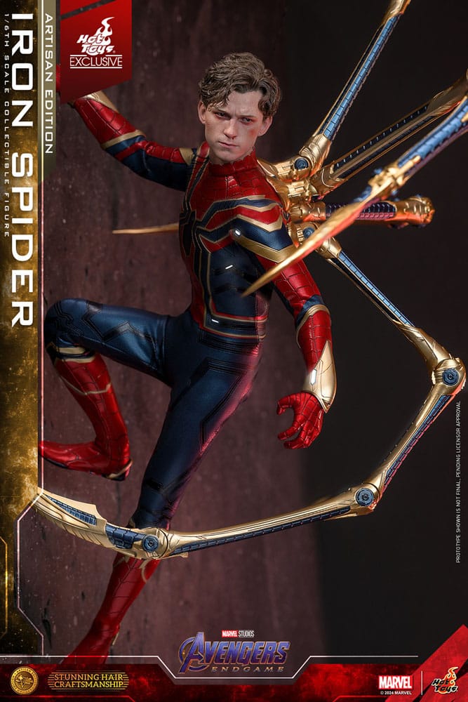 Avengers: Endgame Movie Masterpiece Action Figure 1/6 Iron Spider Artisan Edition 28 cm