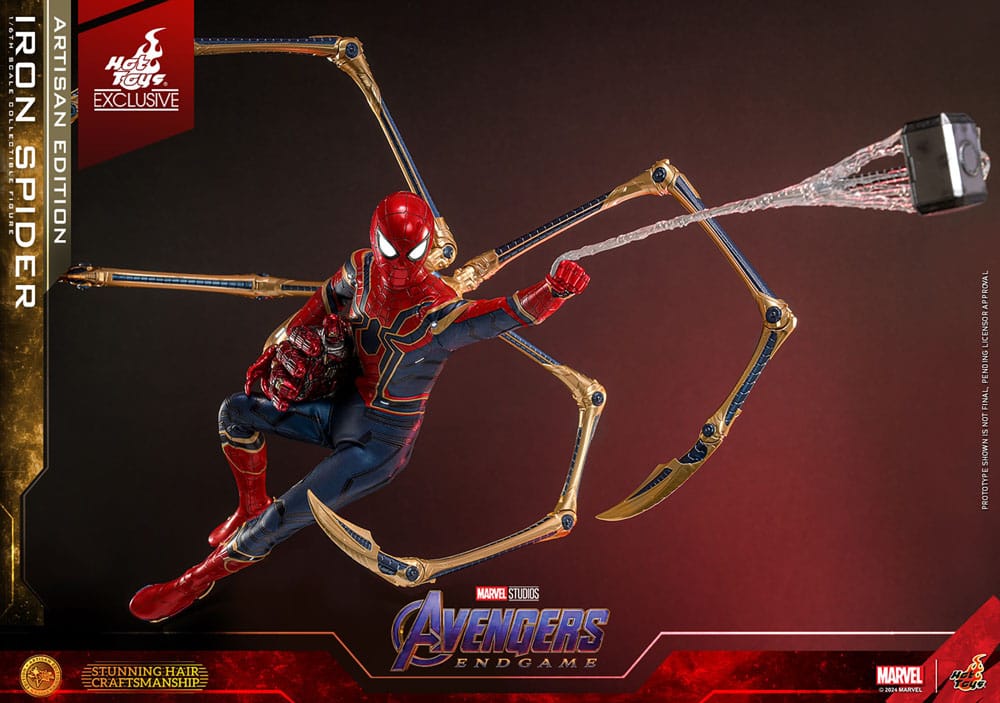 Avengers: Endgame Movie Masterpiece Action Figure 1/6 Iron Spider Artisan Edition 28 cm