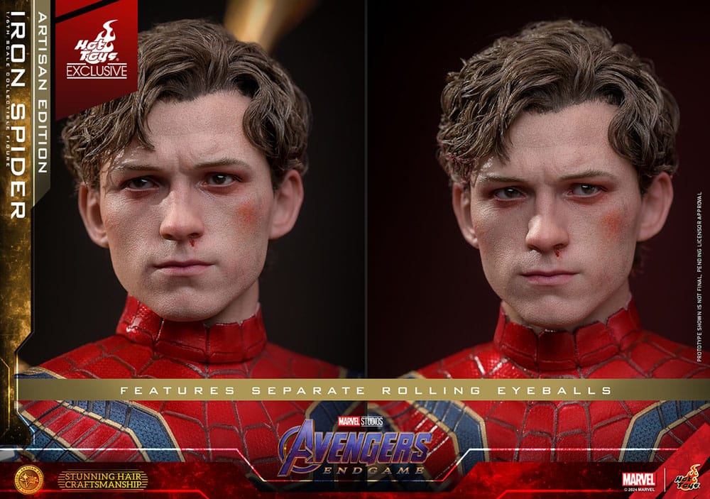 Avengers: Endgame Movie Masterpiece Action Figure 1/6 Iron Spider Artisan Edition 28 cm