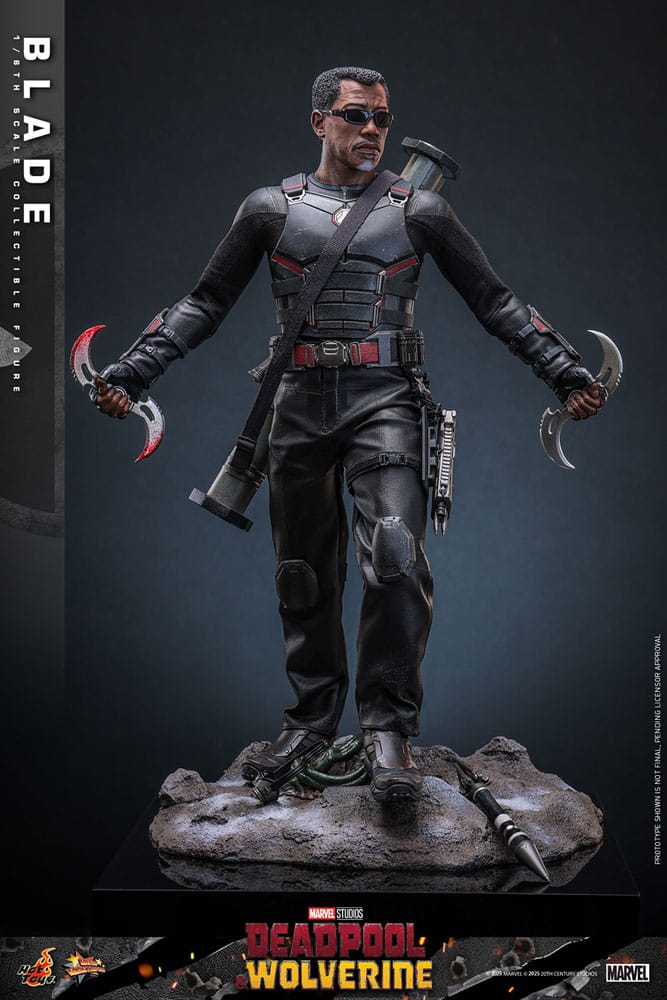 Deadpool & Wolverine Movie Masterpiece Action Figure 1/6 Blade 30 cm