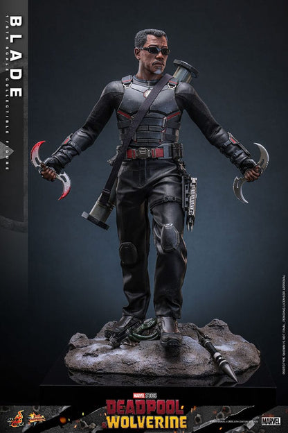 Deadpool & Wolverine Movie Masterpiece Action Figure 1/6 Blade 30 cm Action figures