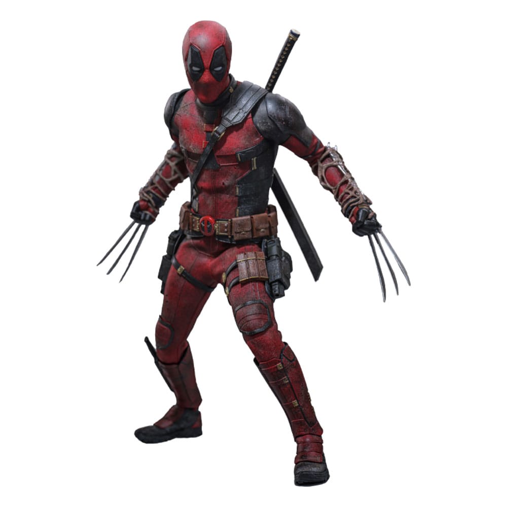 Deadpool & Wolverine Movie Masterpiece Action Figure 1/6 Deadpool (Battling Version) 31 cm Hot Toys