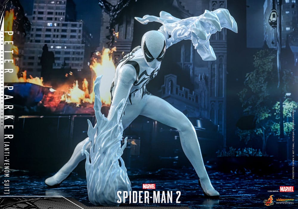 Spider-Man 2 Video Game Masterpiece Action Figure 1/6 Peter Parker (Anti-Venom Suit) 30 cm Hot Toys