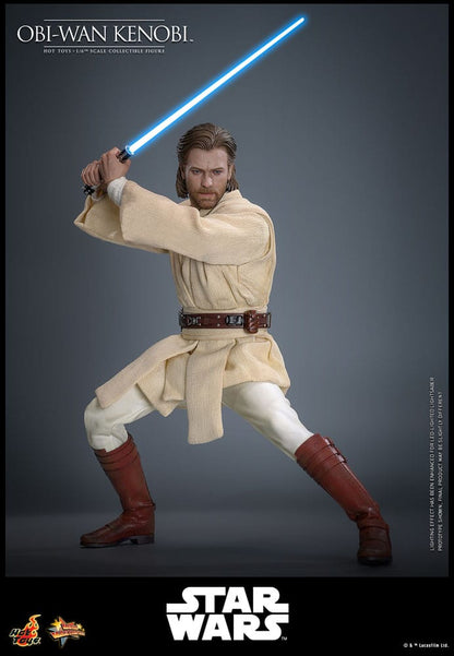 Star Wars: Episode II - Attack of the Clones Action Figure 1/6 Obi-Wan Kenobi 31 cm Hot Toys