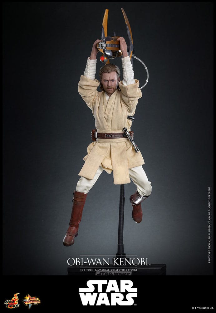Star Wars: Episode II - Attack of the Clones Action Figure 1/6 Obi-Wan Kenobi 31 cm Hot Toys