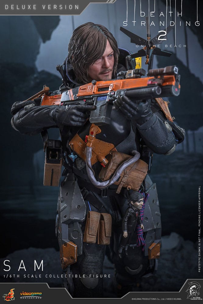 Death Stranding 2: On the Beach Videogame Masterpiece Action Figure 1/6 Sam (Deluxe Version) 31 cm Hot Toys