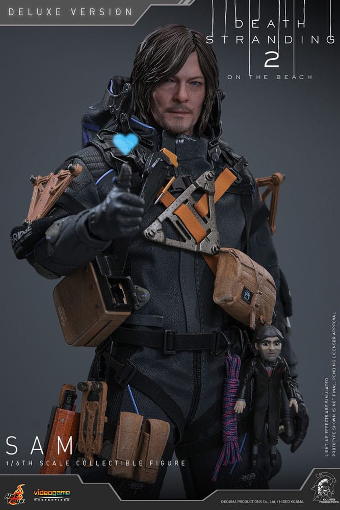 Death Stranding 2: On the Beach Videogame Masterpiece Action Figure 1/6 Sam (Deluxe Version) 31 cm Hot Toys