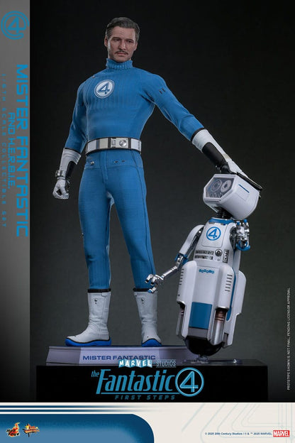 The Fantastic Four: First Steps Movie Masterpiece Action Figure 2-Pack 1/6 Mister Fantastic & H.E.R.B.I.E. 30 cm Hot Toys