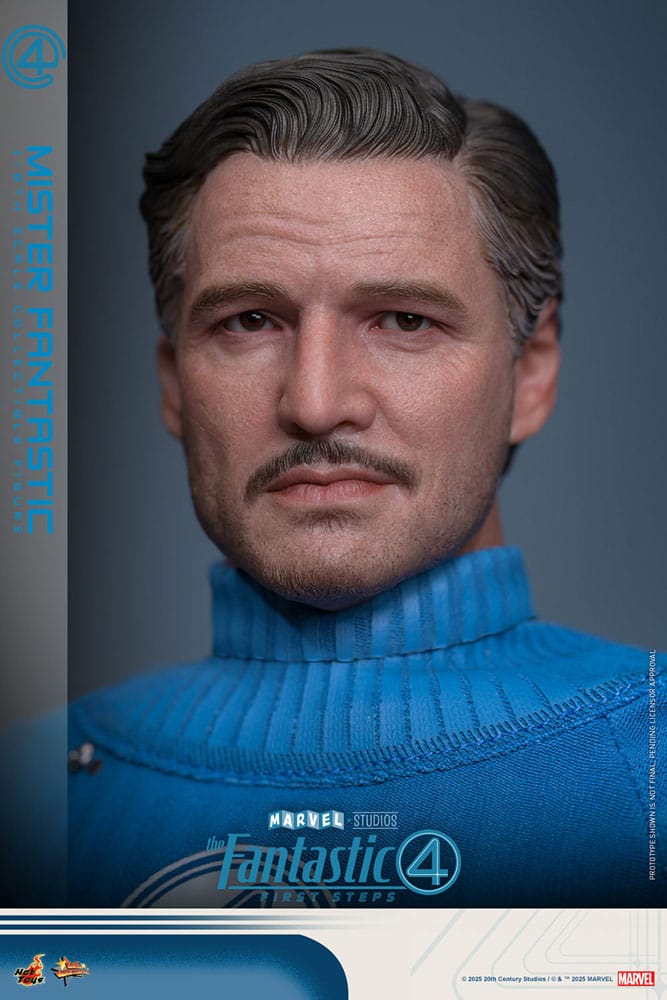 The Fantastic Four: First Steps Movie Masterpiece Action Figure 1/6 Mister Fantastic 30 cm Hot Toys