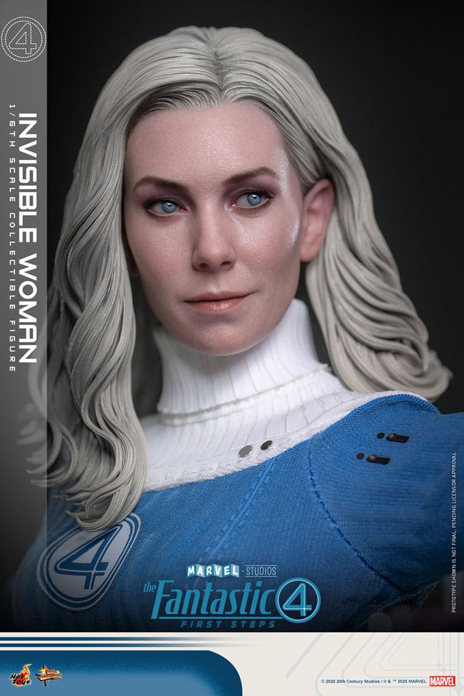 The Fantastic Four: First Steps Movie Masterpiece Action Figure 1/6 Invisible Woman 28 cm Hot Toys