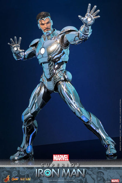 Marvel Comic Diecast Masterpiece Action Figure 1/6 Superior Iron Man 32 cm Hot Toys