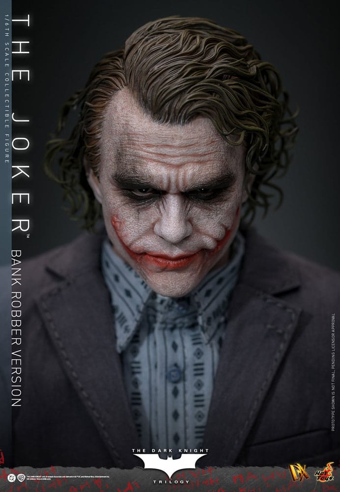 The Dark Knight DX Action Figure 1/6 The Joker (Bank Robber Version) 30 cm