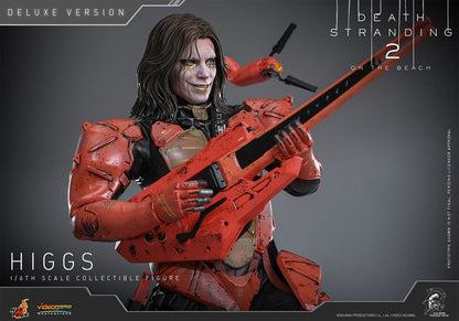 Death Stranding 2: On the Beach Videogame Masterpiece Action Figure 1/6 Higgs (Deluxe Version) 33 cm