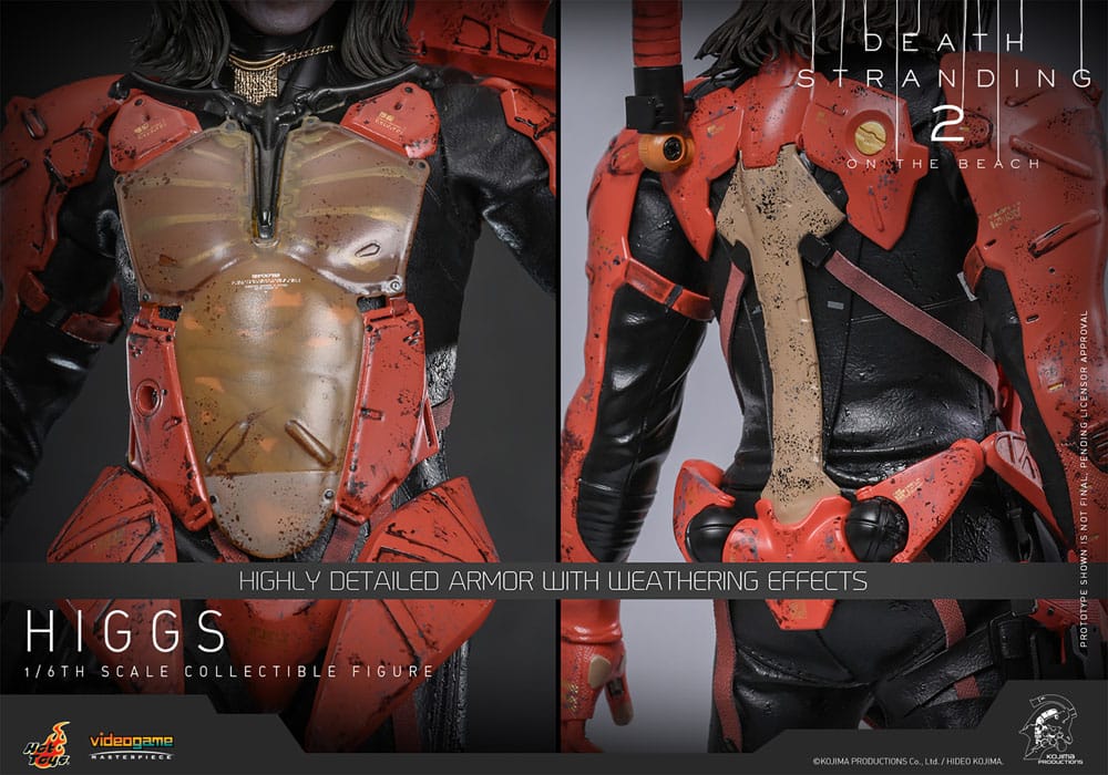 Death Stranding 2: On the Beach Videogame Masterpiece Action Figure 1/6 Higgs 33 cm