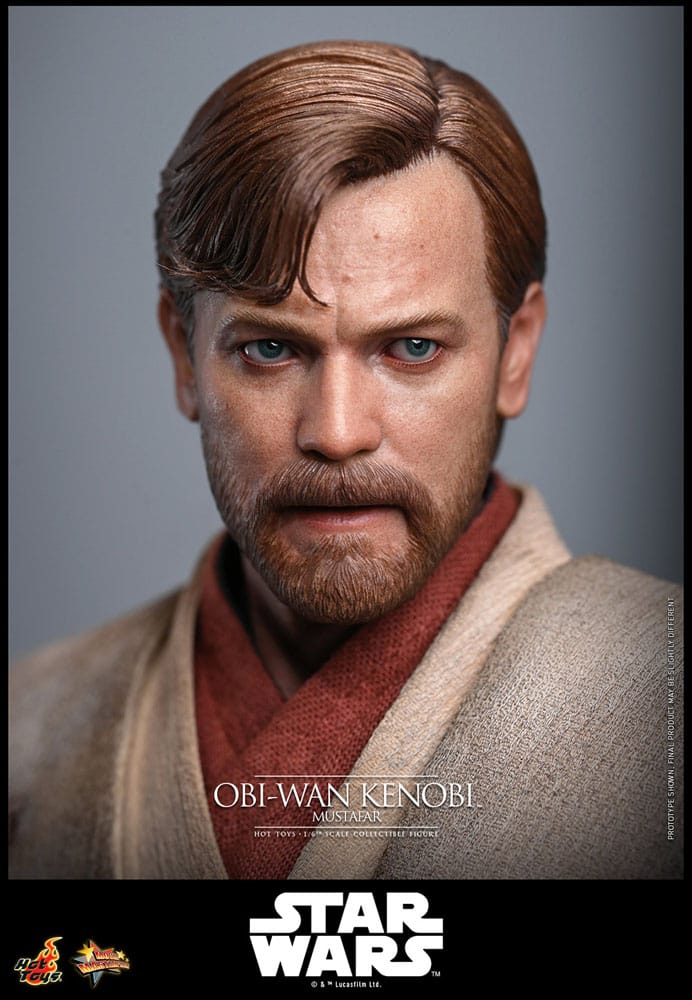 Star Wars: Episode III - Revenge of the Sith Movie Masterpiece Action Figure 1/6 Obi-Wan Kenobi (Mustafar) 31 cm Hot Toys