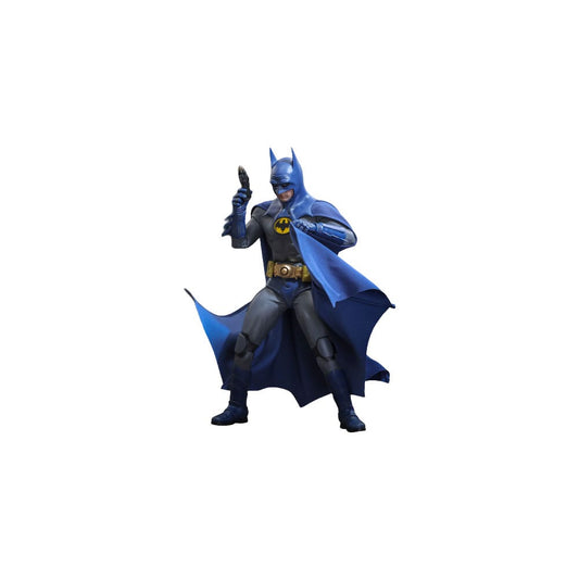 The Flash Movie Masterpiece Action Figure 1/6 Batman (Blue & Grey Suit) Limited Edition Hot Toys Exclusive 30 cm
