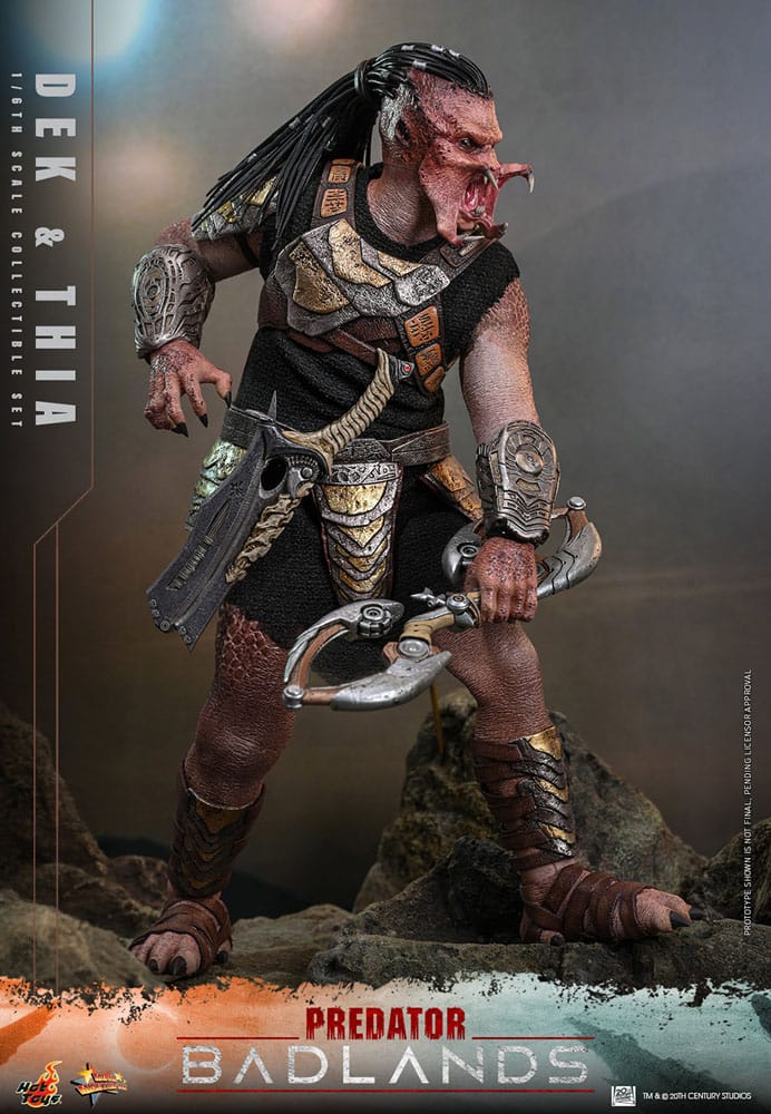 Predator: Badlands Movie Masterpiece Action Figure 1/6 Dek & Thia 30 cm