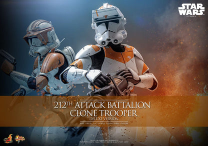 Star Wars: The Clone Wars Action Figure 1/6 212th Attack Battalion Clone Trooper Deluxe Version 30 cm Hot Toys