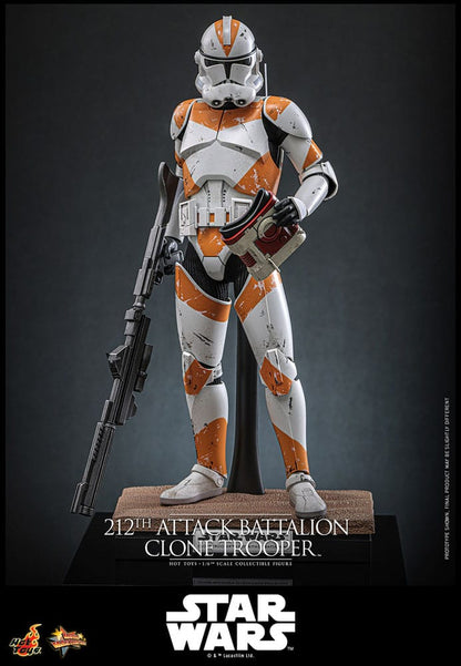 Star Wars: The Clone Wars Action Figure 1/6 212th Attack Battalion Clone Trooper Deluxe Version 30 cm Hot Toys
