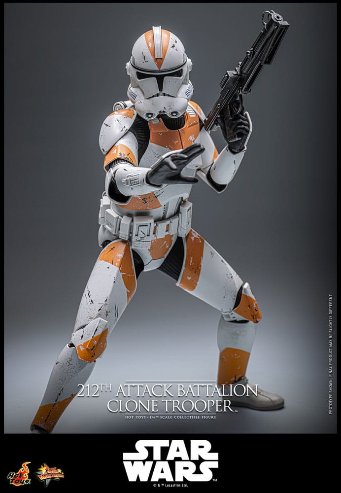 Star Wars: The Clone Wars Action Figure 1/6 212th Attack Battalion Clone Trooper 30 cm Hot Toys