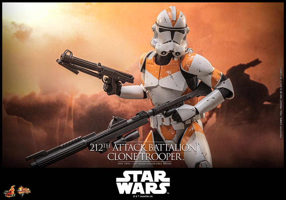 Star Wars: The Clone Wars Action Figure 1/6 212th Attack Battalion Clone Trooper 30 cm Hot Toys
