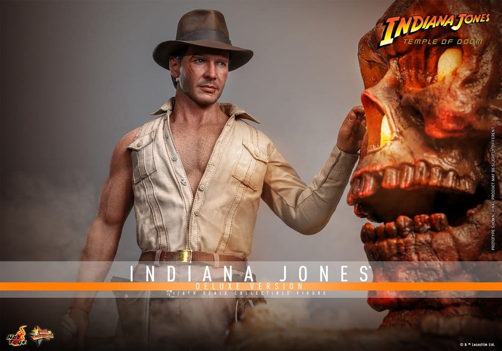 Indiana Jones Movie Masterpiece Action Figure 1/6 Indiana Jones (Deluxe Version) 30 cm Hot Toys