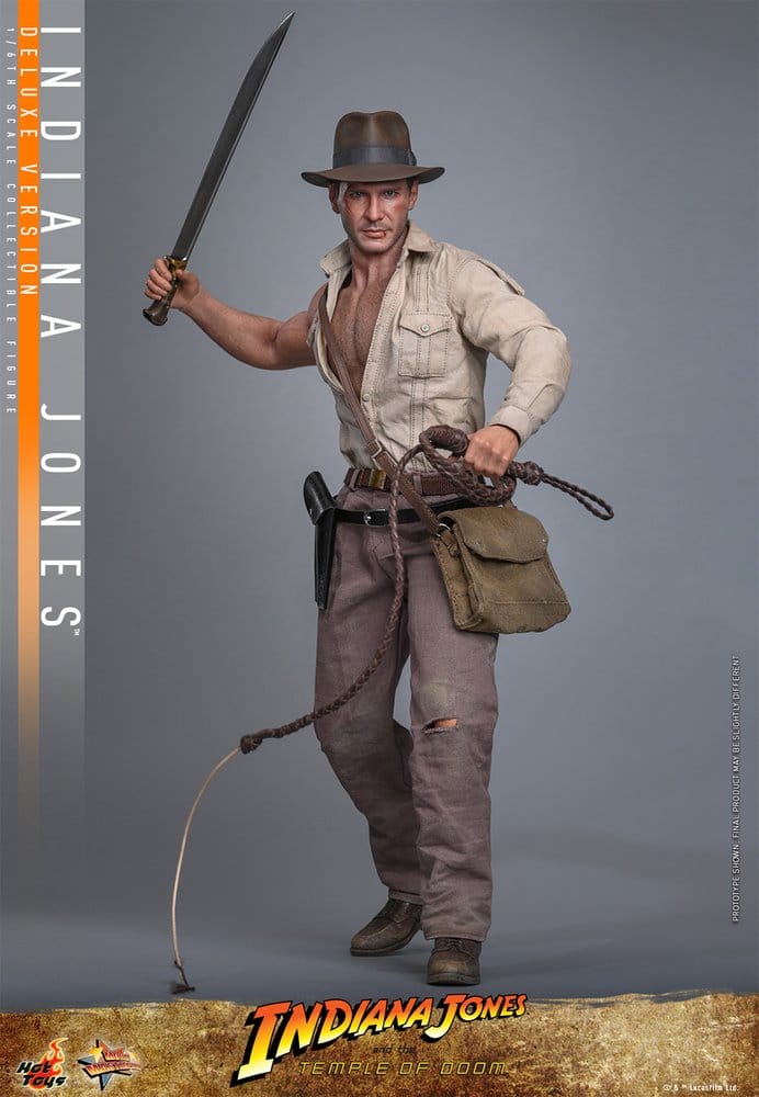 Indiana Jones Movie Masterpiece Action Figure 1/6 Indiana Jones (Deluxe Version) 30 cm Hot Toys