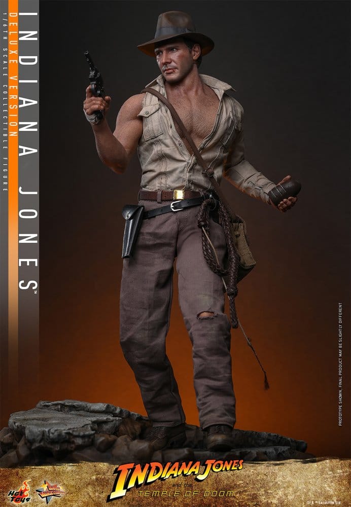 Indiana Jones Movie Masterpiece Action Figure 1/6 Indiana Jones (Deluxe Version) 30 cm Hot Toys
