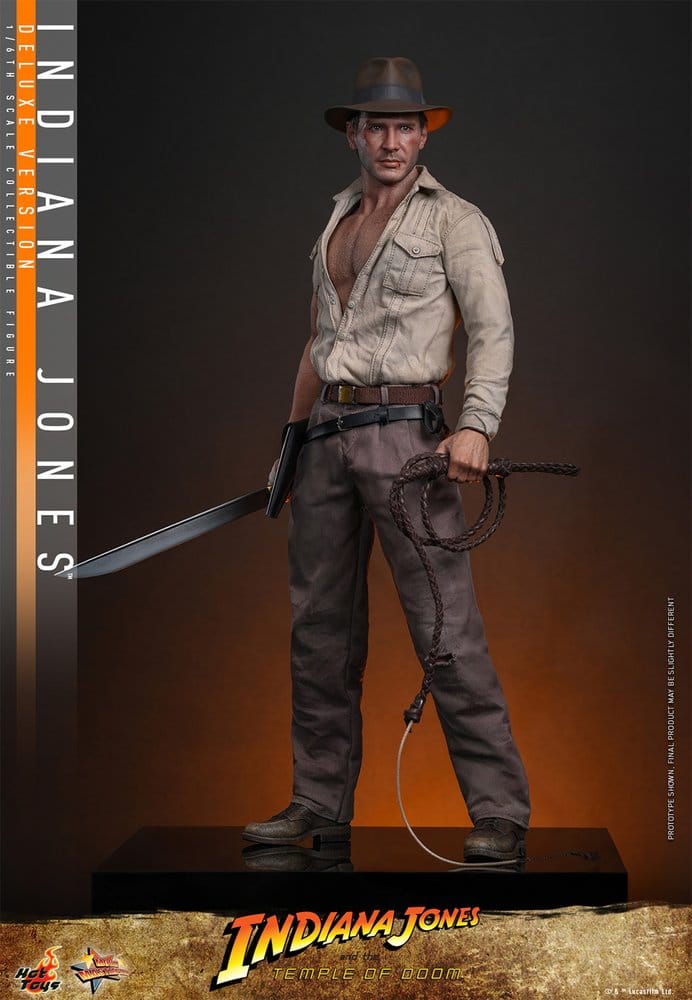 Indiana Jones Movie Masterpiece Action Figure 1/6 Indiana Jones (Deluxe Version) 30 cm Hot Toys