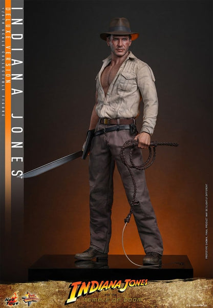 Indiana Jones Movie Masterpiece Action Figure 1/6 Indiana Jones (Deluxe Version) 30 cm Hot Toys