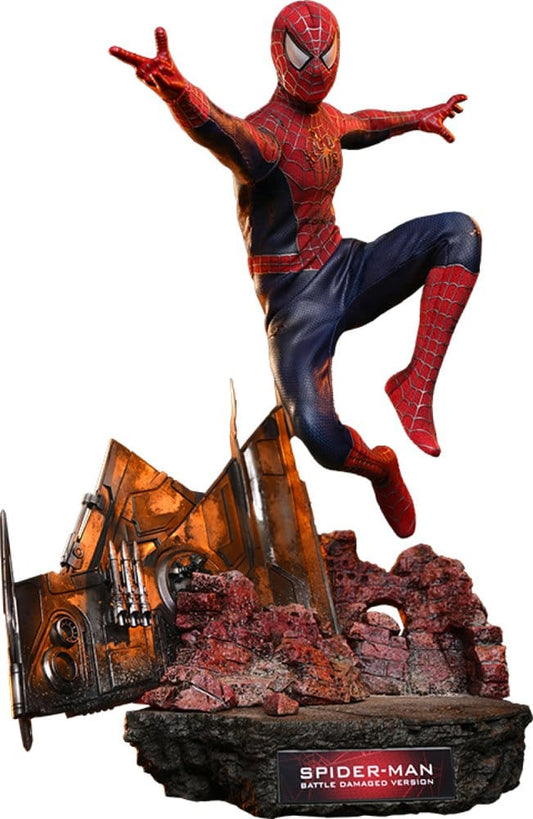 Spider-Man Movie Masterpiece Action Figure 1/6 Spider-Man (Battle Damaged Version) 30 cm Hot Toys