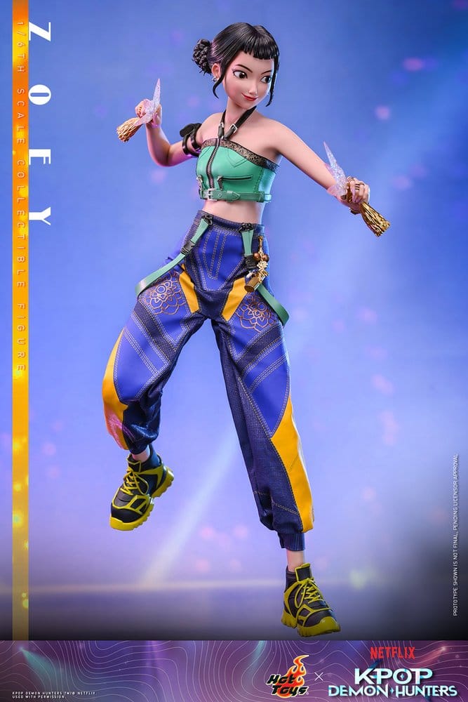 KPop Demon Hunters Action Figure 1/6 Zoey 27 cm Hot Toys