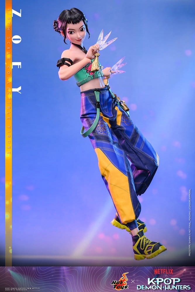 KPop Demon Hunters Action Figure 1/6 Zoey 27 cm Hot Toys