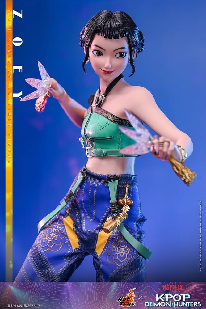 KPop Demon Hunters Action Figure 1/6 Zoey 27 cm Hot Toys