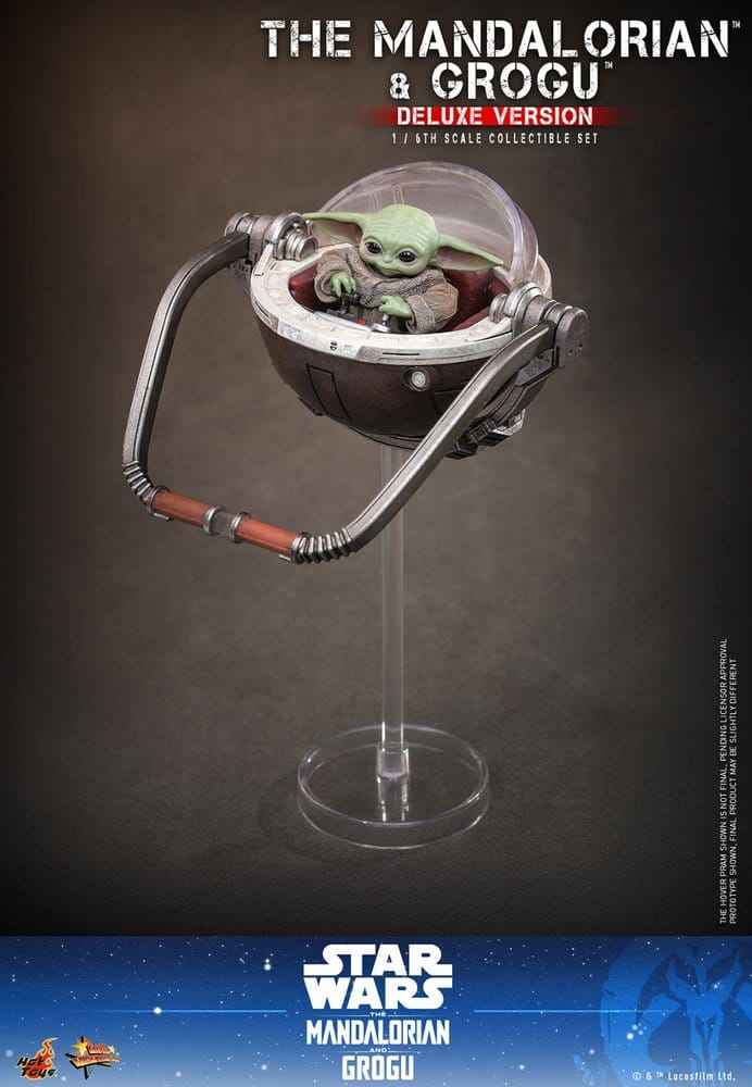 Star Wars: The Mandalorian & Grogu Movie Masterpiece Action Figure 1/6 The Mandalorian and Grogu (Deluxe Version) 31 cm