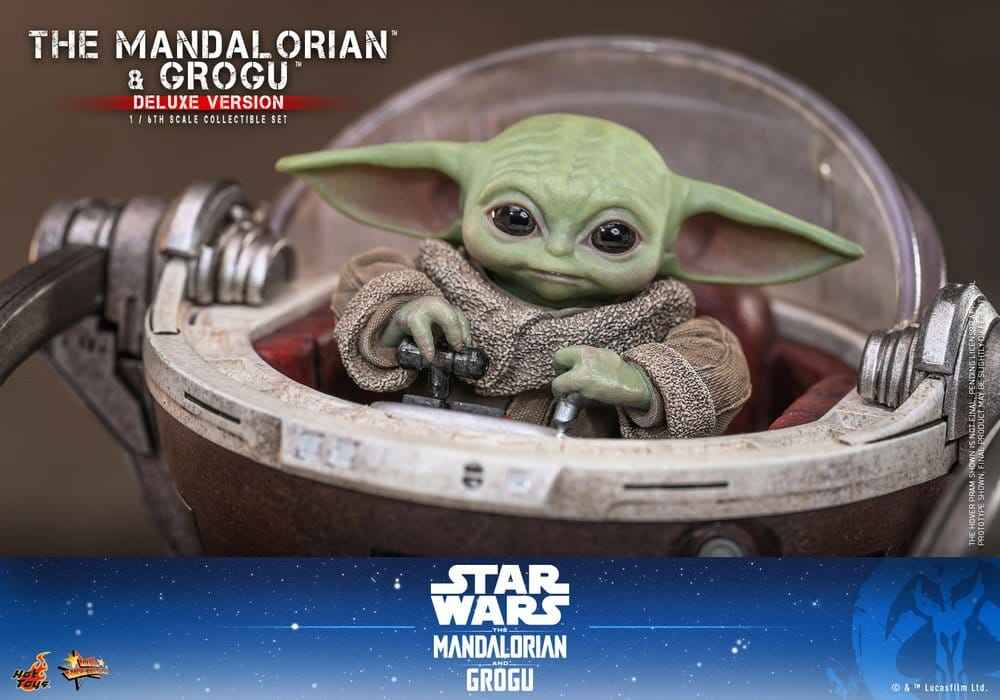 Star Wars: The Mandalorian & Grogu Movie Masterpiece Action Figure 1/6 The Mandalorian and Grogu (Deluxe Version) 31 cm