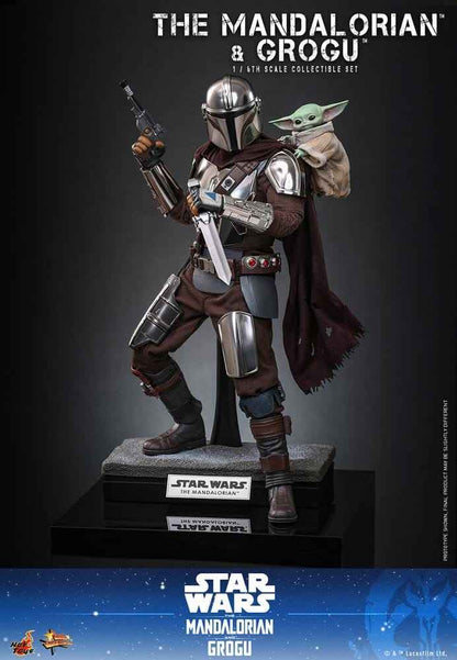 Star Wars: The Mandalorian & Grogu Movie Masterpiece Action Figure 1/6 The Mandalorian and Grogu 31 cm