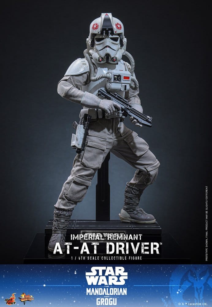 Star Wars Movie Masterpiece Action Figure 1/6 Imperial Remnant AT-AT Driver 30 cm Hot Toys