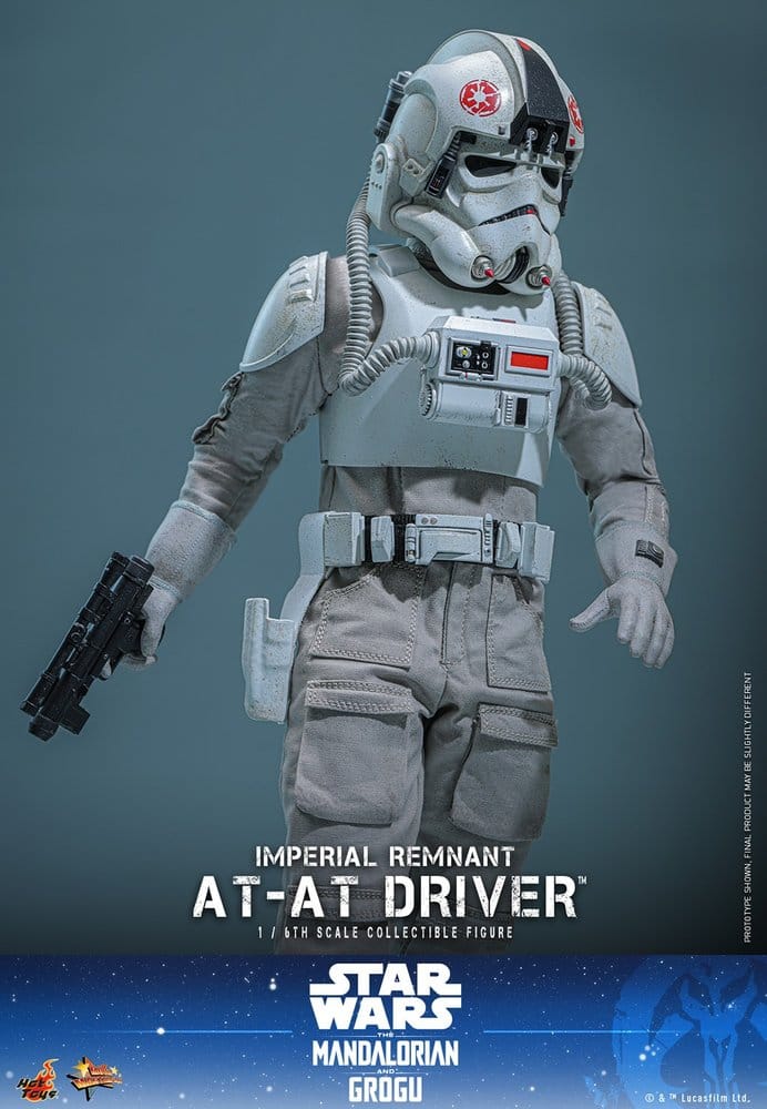 Star Wars Movie Masterpiece Action Figure 1/6 Imperial Remnant AT-AT Driver 30 cm Hot Toys