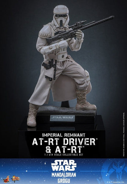 Star Wars: The Mandalorian & Grogu Movie Masterpiece Action Figure 1/6 Imperial Remnant AT-RT Driver 30 cm