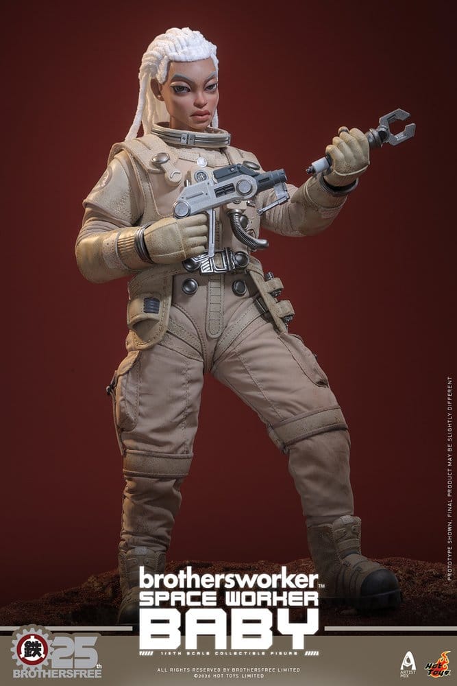 Brothersfree 1/6 Space Worker Baby (Brothersfree 25th Version) 28 cm Hot Toys