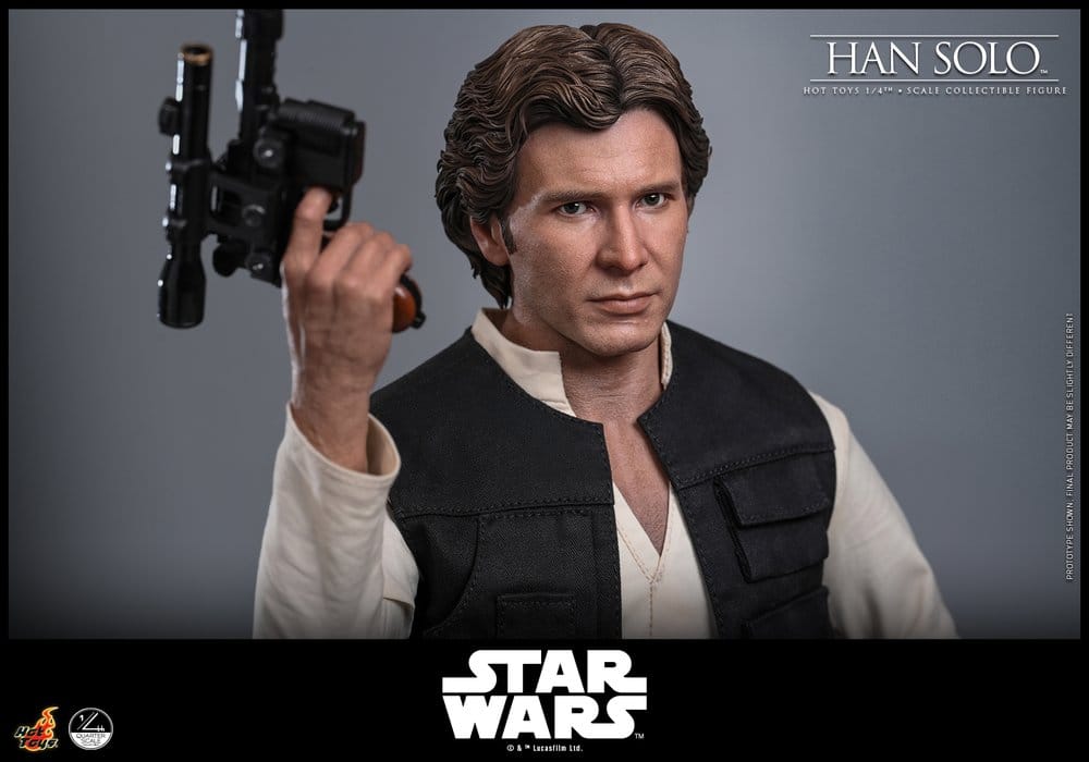 Star Wars Episode IV Action Figure 1/4 Han Solo 46  cm Hot Toys