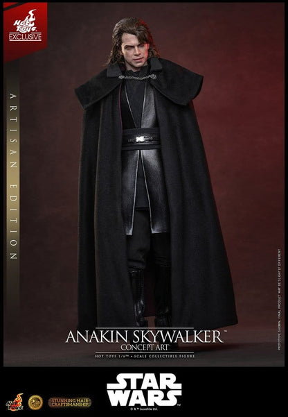 Star Wars Episode III: Revenge Of The Sith Movie Masterpiece Action Figure 1/6 Anakin Skywalker (Concept Art Version) (Artisan Edition) Hot Toys Exclusive 31 cm