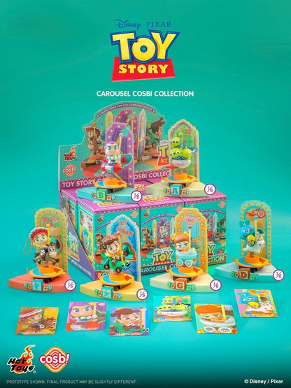 Toy Story Cosbi Mini Figures Carousel Collection 10 cm Blind Box Display (6)