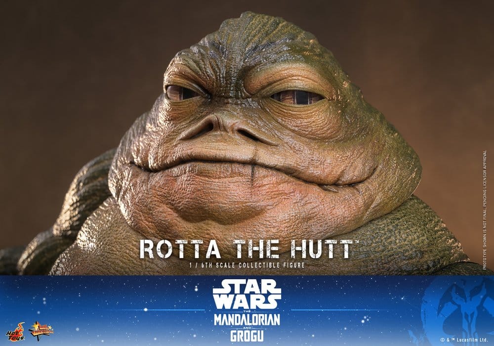 Star Wars Movie Masterpiece Action Figure 1/6 Rotta The Hutt 32 cm Hot Toys