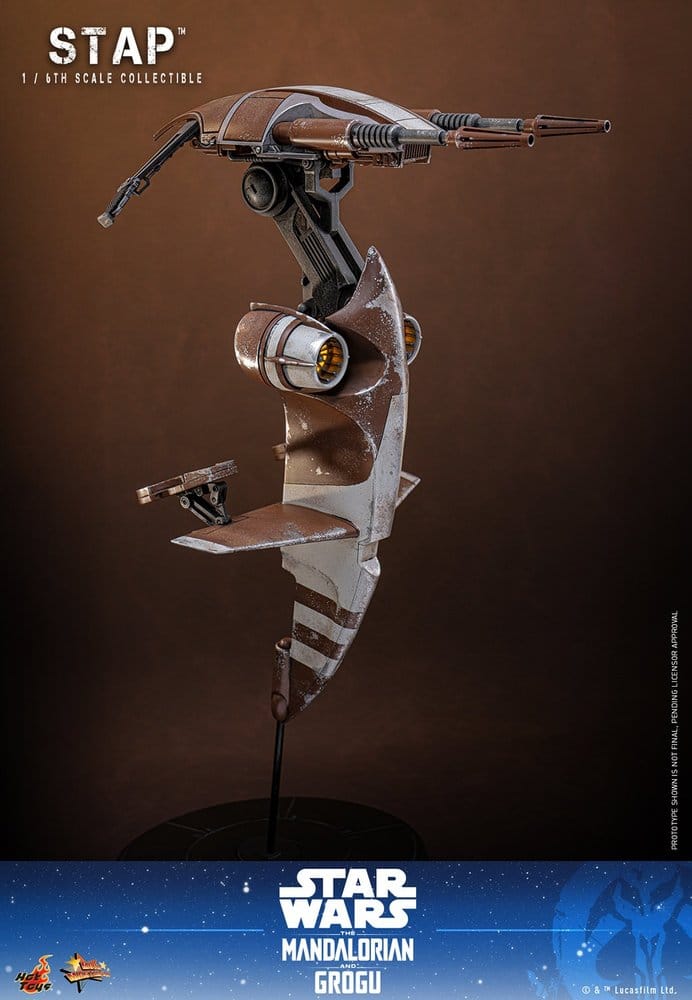 Star Wars: The Mandalorian & Grogu Movie Masterpiece Accessory 1/6 STAP 32 cm Hot Toys