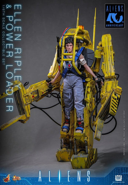 Aliens Movie Masterpiece Figure Set 1/6 Ellen Ripley and Power Loader 52 cm