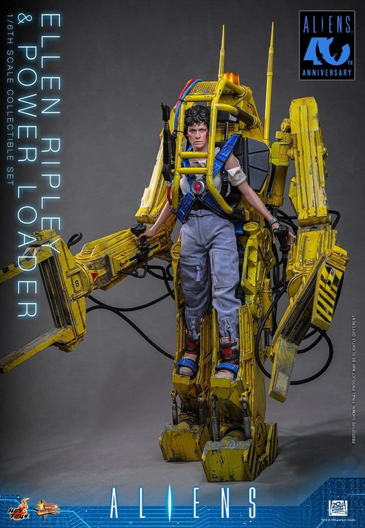 Aliens Movie Masterpiece Figure Set 1/6 Ellen Ripley and Power Loader 52 cm