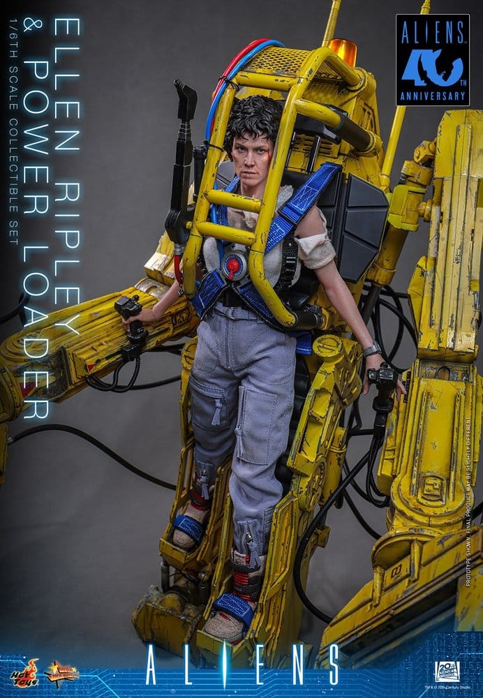 Aliens Movie Masterpiece Figure Set 1/6 Ellen Ripley and Power Loader 52 cm
